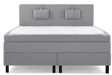 Lucky Komplett Sengepakke 180x200 Memory Glatt Sengegavl