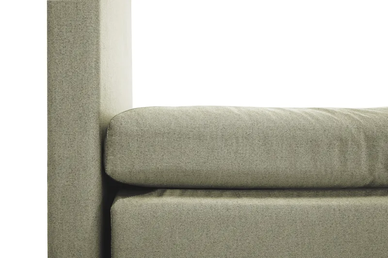 Lucky Komplett Sengepakke 180x200 Memory Glatt Sengegavl - Nakkepute Stor Grønn - Møbler - Senger - Kontinentalsenger