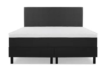 Lucky Komplett Sengepakke 180x200 Skum Glatt Sengegavl