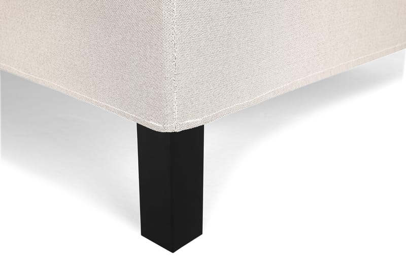 Lucky Komplett Sengpakke 120x200 cm Skummadrass Diamant Gavl - Beige - Møbler - Senger - Kontinentalsenger