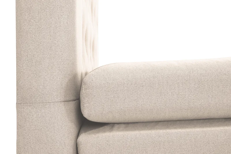 Lucky Komplett Sengpakke 180x200 cm Latex Diamant Sengegavl - Beige - Møbler - Senger - Kontinentalsenger