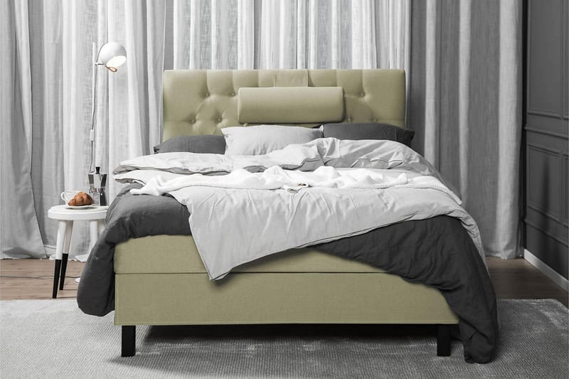 Lucky Kontinentalseng 120x200 Lateks - Grønn - Møbler - Senger - Kontinentalsenger