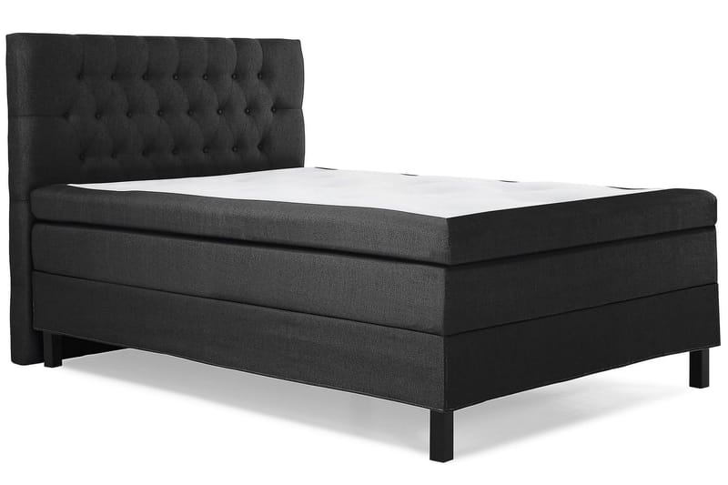 Lucky Kontinentalseng 120x200 Lateks - Svart/Grå - Møbler - Senger - Kontinentalsenger