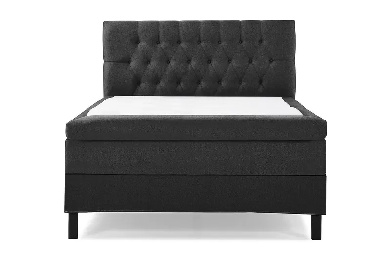 Lucky Kontinentalseng 120x200 Lateks - Svart/Grå - Møbler - Senger - Kontinentalsenger