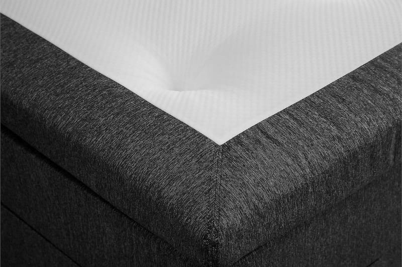 Lucky Kontinentalseng 120x200 Lateks - Svart/Grå - Møbler - Senger - Kontinentalsenger