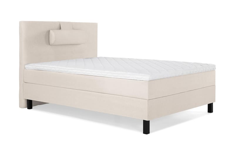 Lucky Kontinentalseng 120x200 Skum - Beige - Møbler - Senger - Komplett sengepakke