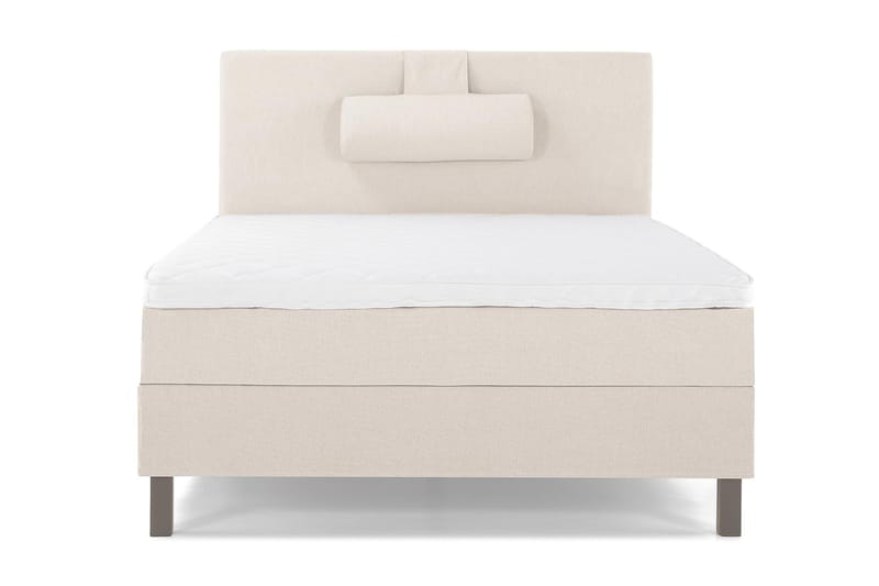 Lucky Kontinentalseng 120x200 Skum - Beige - Møbler - Senger - Komplett sengepakke