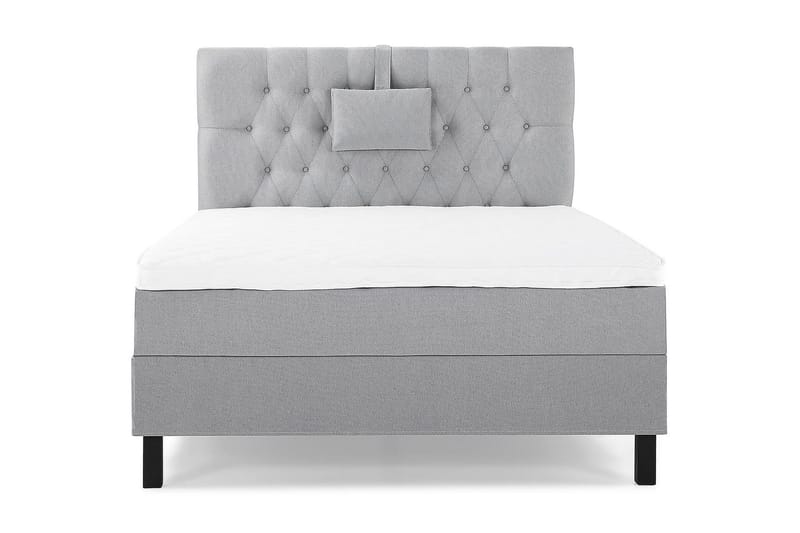 Lucky Kontinentalseng 120x200 Skum - Mellangrå - Møbler - Senger - Kontinentalsenger