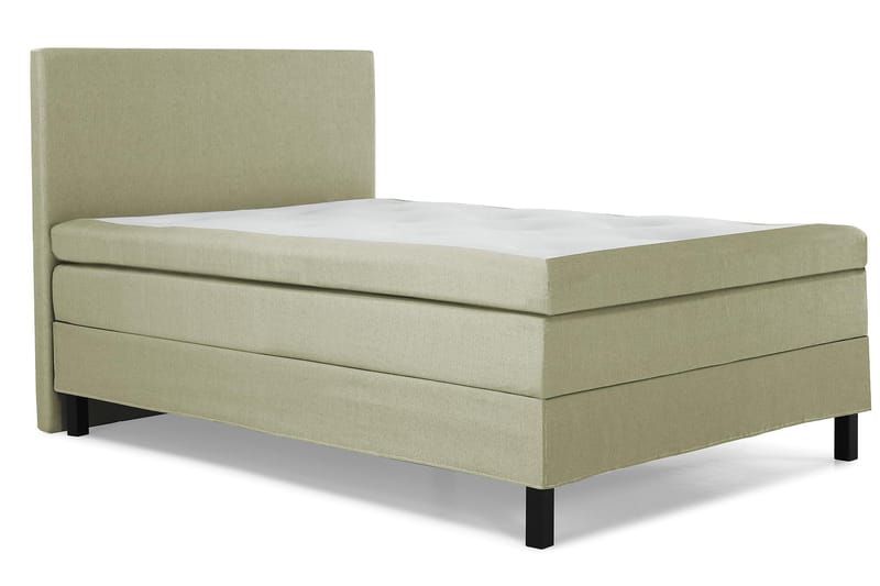Lucky Kontinentalseng 120x200 Polyeter - Grønn - Møbler - Senger - Komplett sengepakke