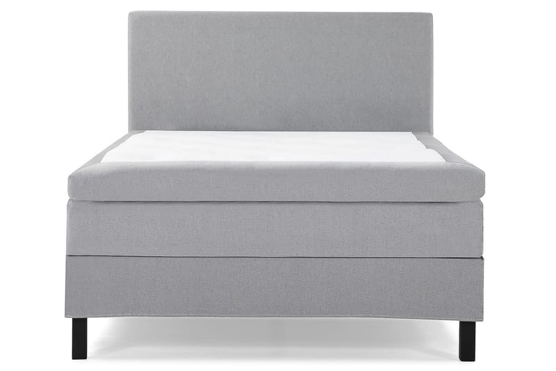 Lucky Kontinentalseng 120x200 Polyeter - Mellangrå - Møbler - Senger - Komplett sengepakke