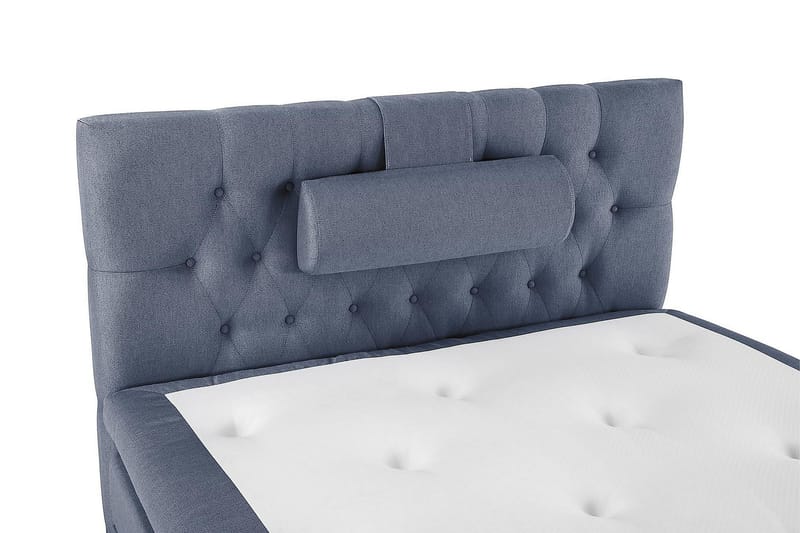 Lucky Kontinentalseng 120x200 Polyeter - Mørkeblå - Møbler - Senger - Kontinentalsenger