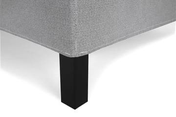 Lucky Kontinentalseng 140x200 cm Skum - Mellangrå - Møbler - Senger - Komplett sengepakke