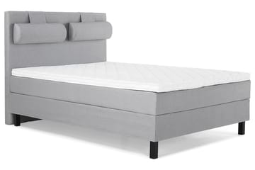 Lucky Kontinentalseng 140x200 cm Skum - Mellangrå - Møbler - Senger - Komplett sengepakke