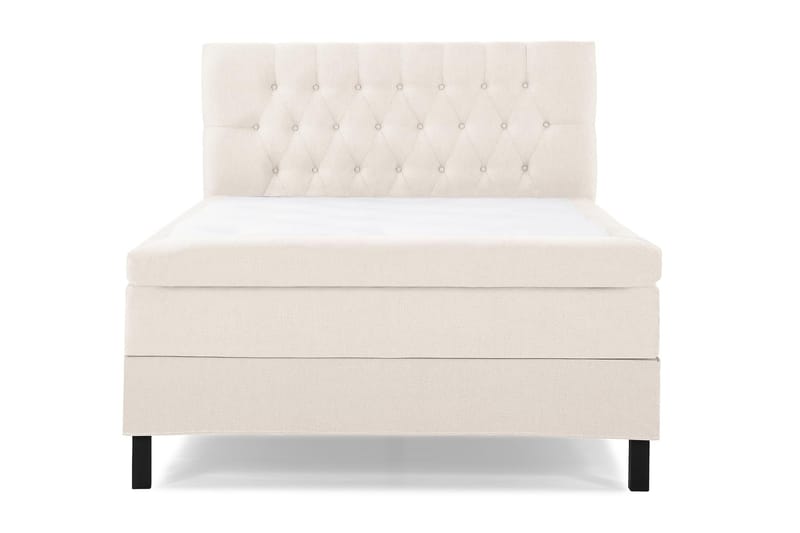 Lucky Kontinentalseng 140x200 Lateks - Beige - Møbler - Senger - Komplett sengepakke