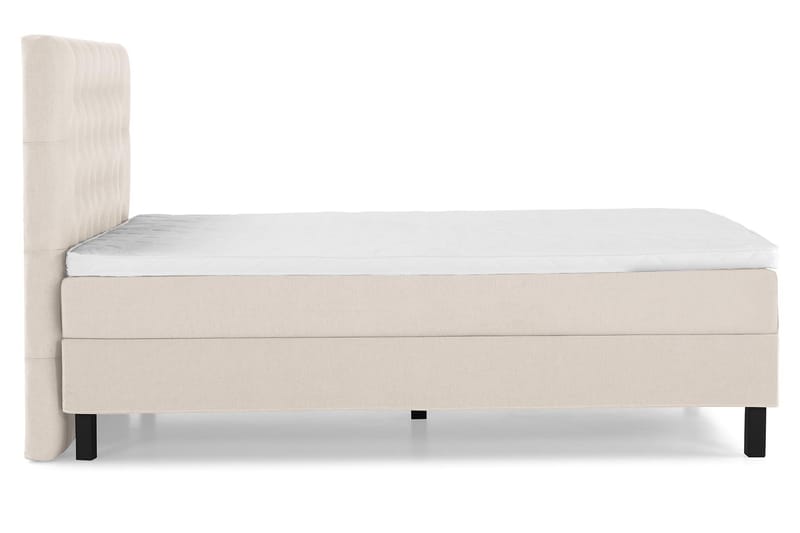 Lucky Kontinentalseng 140x200 Skum - Beige - Møbler - Senger - Komplett sengepakke