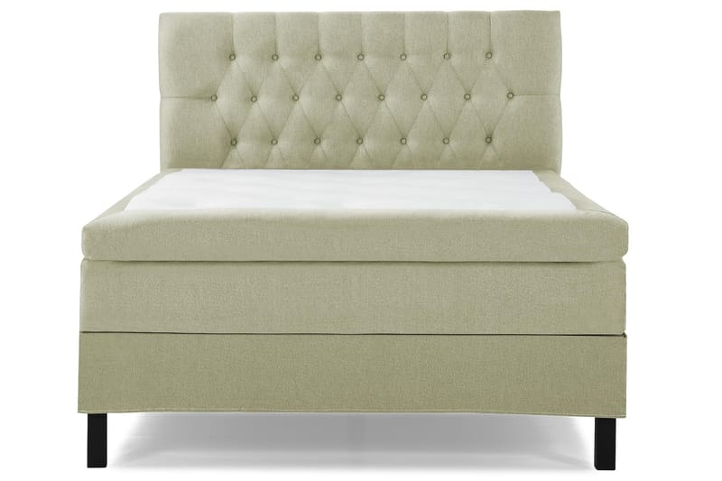 Lucky Kontinentalseng 140x200 Polyeter - Grønn - Møbler - Senger - Komplett sengepakke