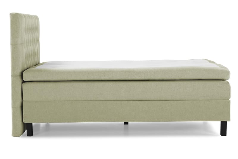 Lucky Kontinentalseng 140x200 Polyeter - Grønn - Møbler - Senger - Komplett sengepakke