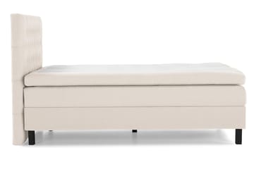 Lucky Kontinentalseng 140x200 Polyeter - Beige - Møbler - Senger - Komplett sengepakke
