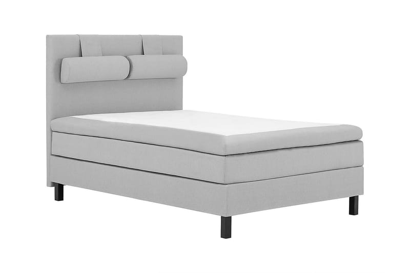 Lucky Kontinentalseng 140x200 Polyeter - Mellangrå - Møbler - Senger - Komplett sengepakke
