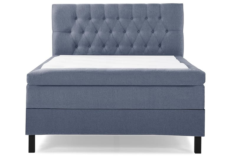 Lucky Kontinentalseng 140x200 Polyeter - Mørkeblå - Møbler - Senger - Komplett sengepakke
