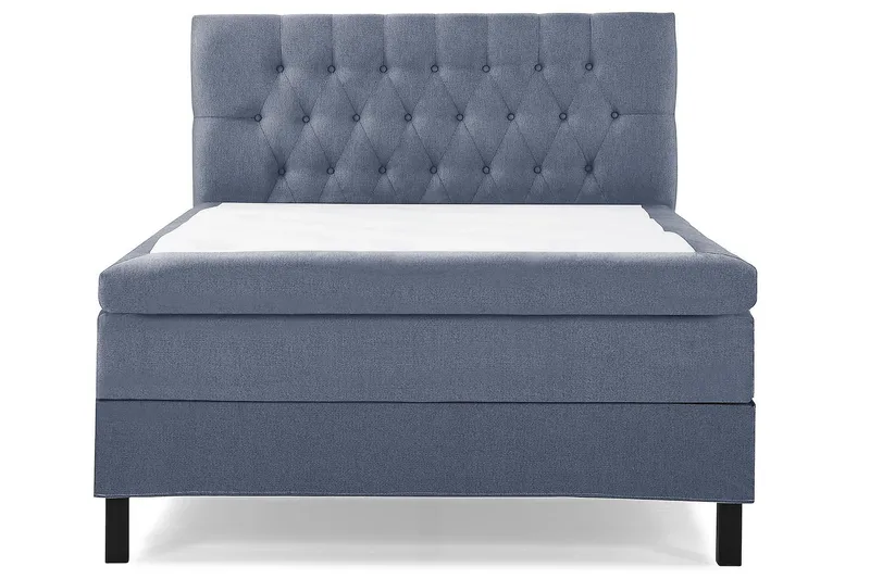 Lucky Kontinentalseng 140x200 Polyeter - Mørkeblå - Møbler - Senger - Kontinentalsenger