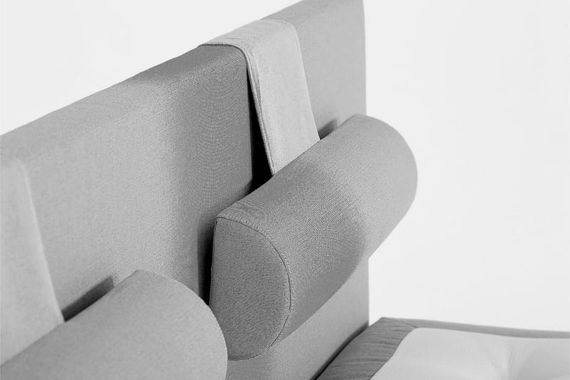 Lucky Kontinentalseng 150x200 Skum - Mellangrå - Møbler - Senger - Kontinentalsenger