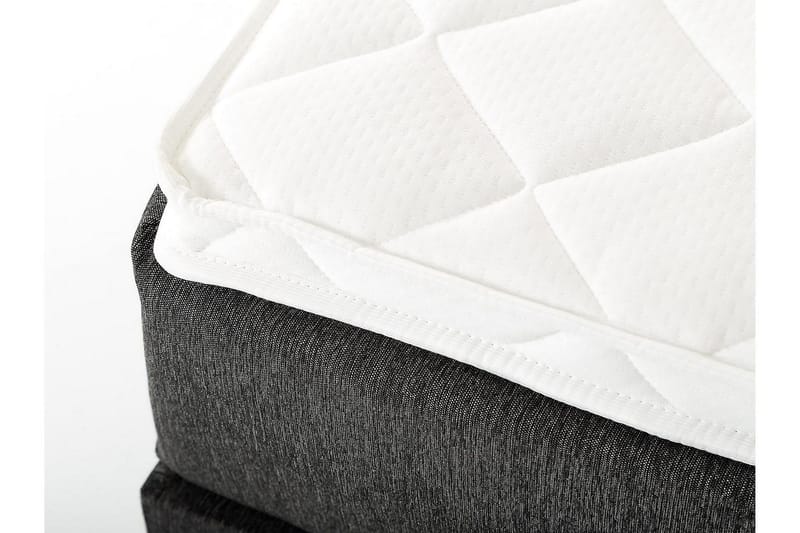 Lucky Kontinentalseng 150x200 Skum - Svart/Grå - Møbler - Senger - Kontinentalsenger