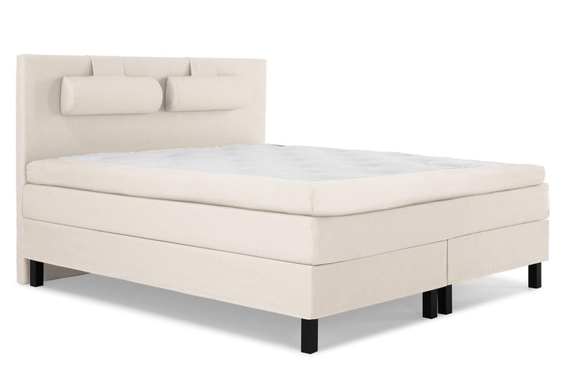 Lucky Kontinentalseng 150x200 Polyeter - Beige - Møbler - Senger - Kontinentalsenger