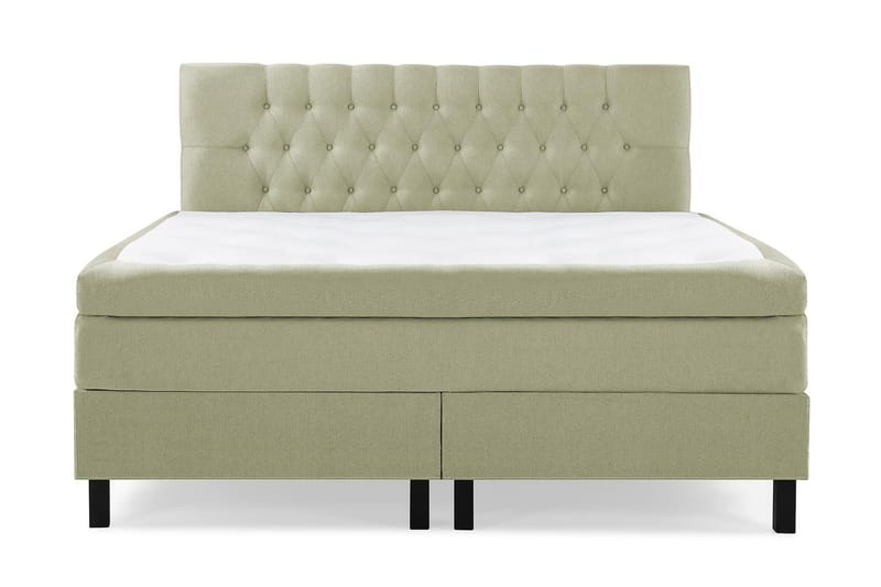 Lucky Kontinentalseng 160x200 Lateks - Grønn - Møbler - Senger - Kontinentalsenger