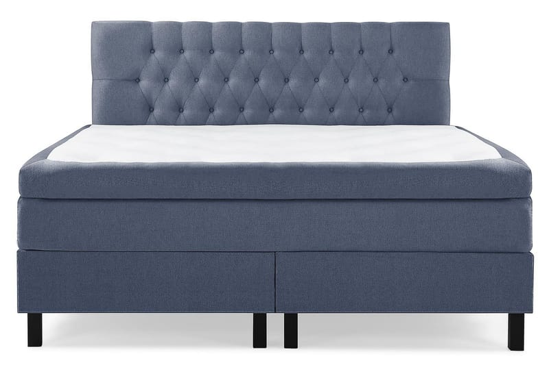 Lucky Kontinentalseng 160x200 Lateks - Mørkeblå - Møbler - Senger - Kontinentalsenger