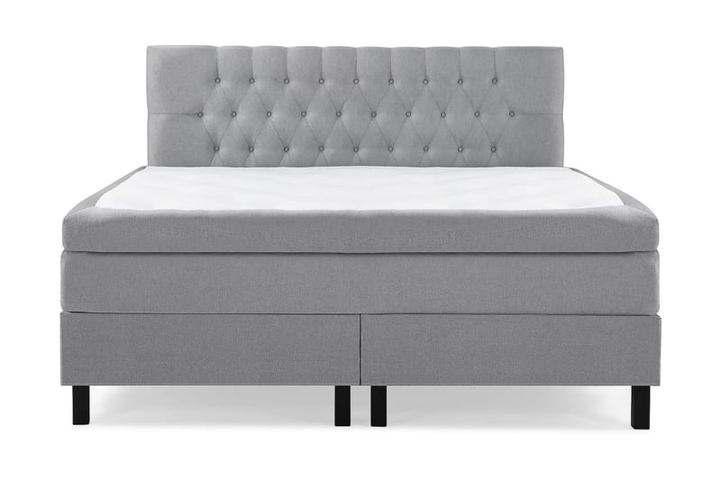 Lucky Kontinentalseng 160x200 Lateks - Mellangrå - Møbler - Senger - Kontinentalsenger