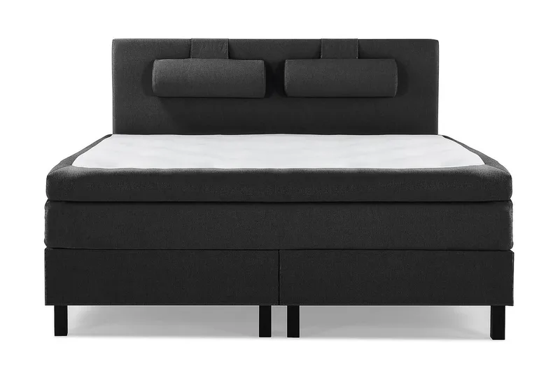 Lucky Kontinentalseng 160x200 Memory - Svart/Grå - Møbler - Senger - Kontinentalsenger