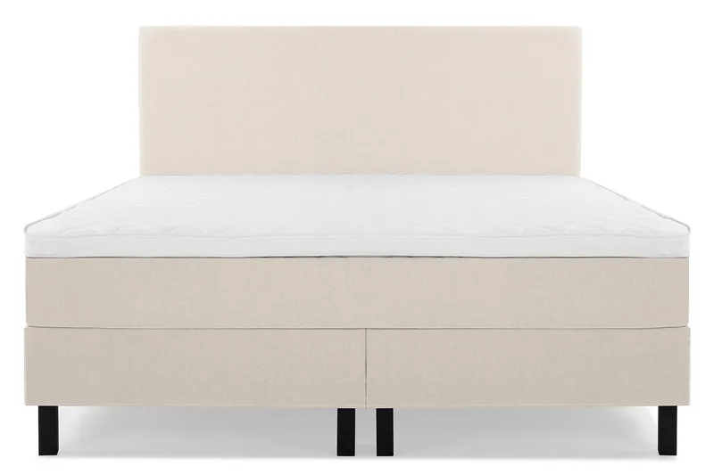 Lucky Kontinentalseng 160x200 Skum - Beige - Møbler - Senger - Kontinentalsenger