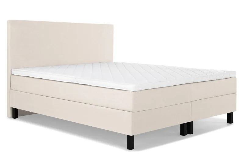 Lucky Kontinentalseng 160x200 Skum - Beige - Møbler - Senger - Kontinentalsenger