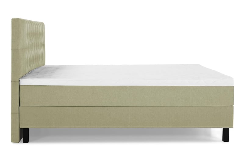 Lucky Kontinentalseng 160x200 Skum - Grønn - Møbler - Senger - Komplett sengepakke