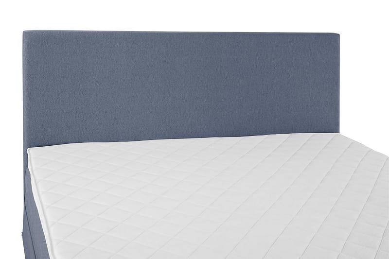 Lucky Kontinentalseng 160x200 Skum - Mørkeblå - Komplett sengepakke - Kontinentalsenger - Dobbeltsenger
