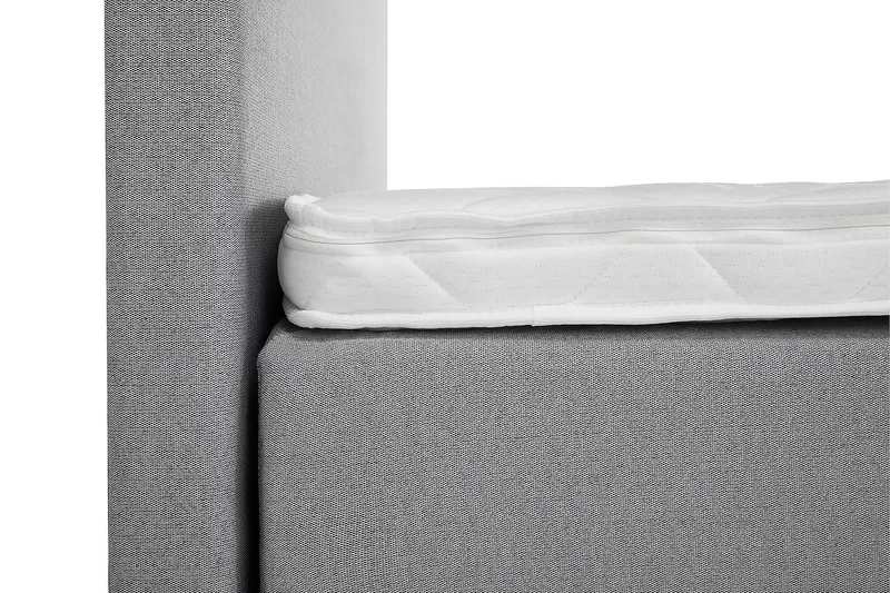 Lucky Kontinentalseng 160x200 Skum - Mellangrå - Møbler - Senger - Kontinentalsenger