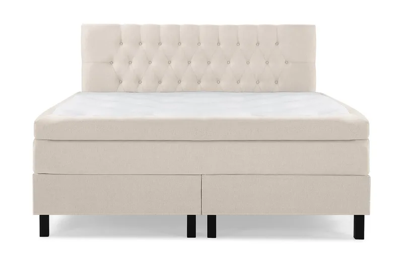 Lucky Kontinentalseng 180x200 cm Polyeter, Beige