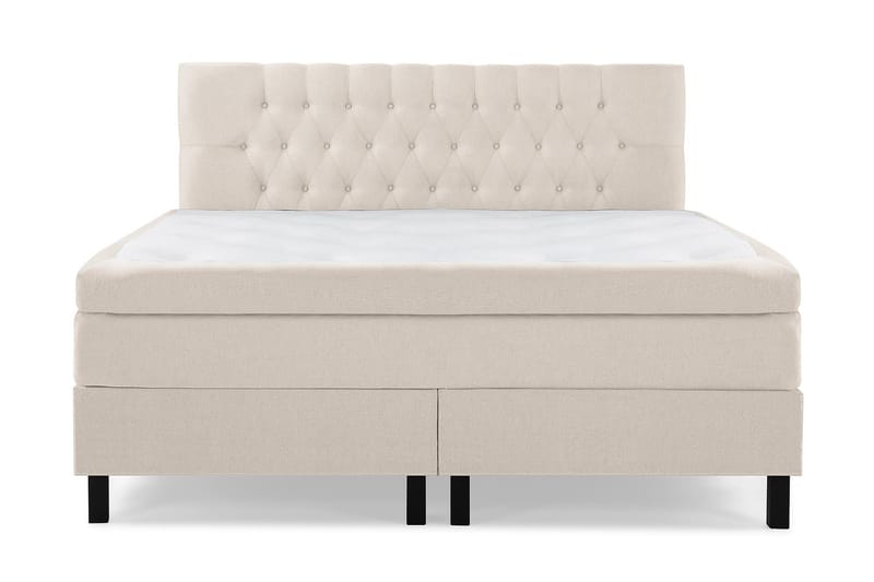 Lucky Kontinentalseng 180x200 Lateks - Beige - Møbler - Senger - Komplett sengepakke