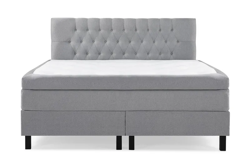 Lucky Kontinentalseng 180x200 Lateks - Mellangrå - Møbler - Senger - Kontinentalsenger
