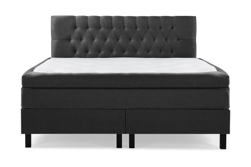 Lucky Kontinentalseng 180x200 Lateks - Svart/Grå - Møbler - Senger - Kontinentalsenger