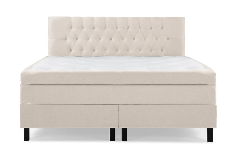 Lucky Kontinentalseng 180x200 Memory - Beige - Møbler - Senger - Komplett sengepakke