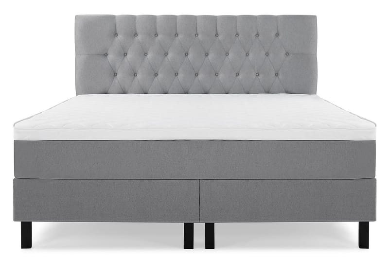Lucky Kontinentalseng 180x200 Skum - Mellangrå - Møbler - Senger - Kontinentalsenger