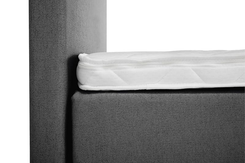 Lucky Kontinentalseng 180x200 Skum - Svart/Grå - Møbler - Senger - Kontinentalsenger