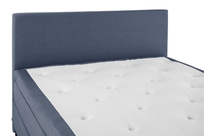 Lucky Kontinentalseng 180x200 Polyeter - Mørkeblå - Møbler - Senger - Komplett sengepakke