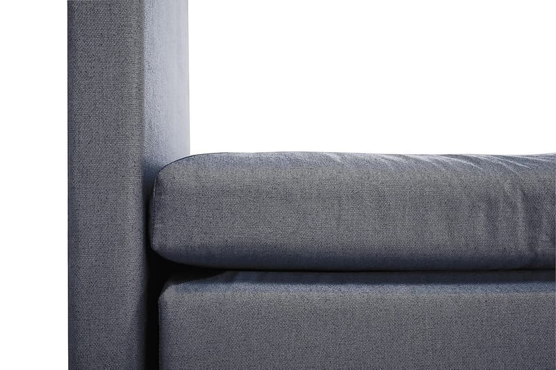 Lucky Kontinentalseng 180x200 Polyeter - Mørkeblå - Møbler - Senger - Komplett sengepakke