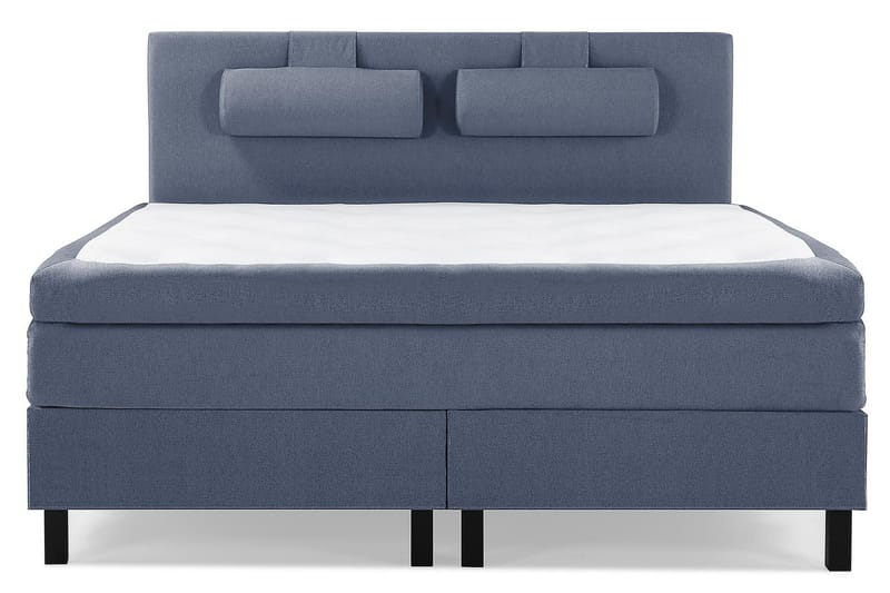 Lucky Kontinentalseng Polyeter 150x200 - Mørkeblå - Komplett sengepakke - Kontinentalsenger