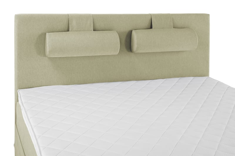 Lucky Sengepakke 150x200 Skum Glatt Sengegavl - Nakkepute Stor Grønn - Møbler - Senger - Komplett sengepakke