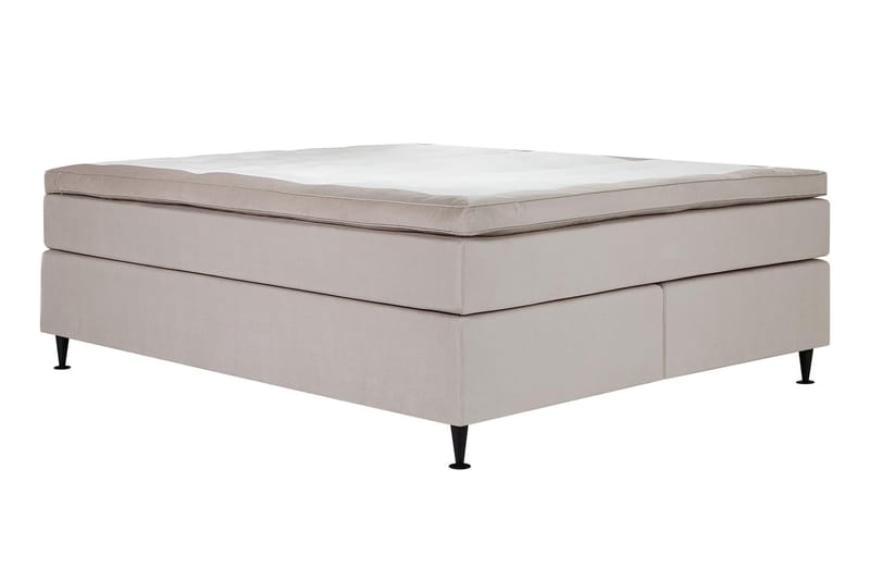 Lysekil Kontinentalseng 140x200 cm Fast - Beige - Møbler - Senger - Komplett sengepakke