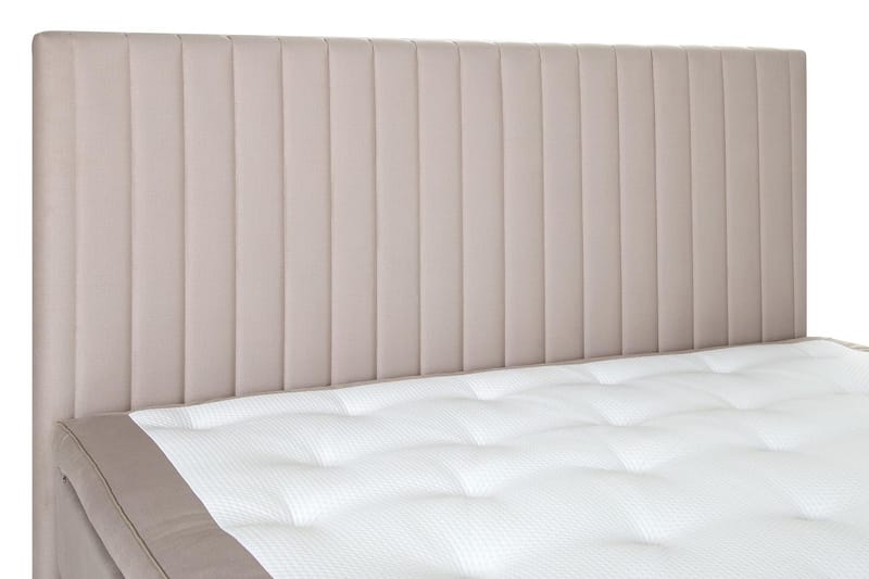 Lysekil Kontinentalseng 140x200 cm Fast - Beige - Møbler - Senger - Komplett sengepakke
